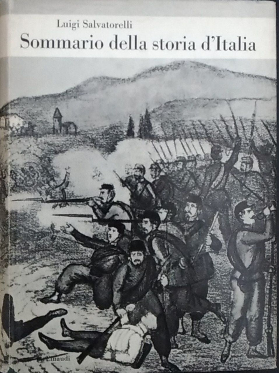 Sommario della storia d'Italia - copertina