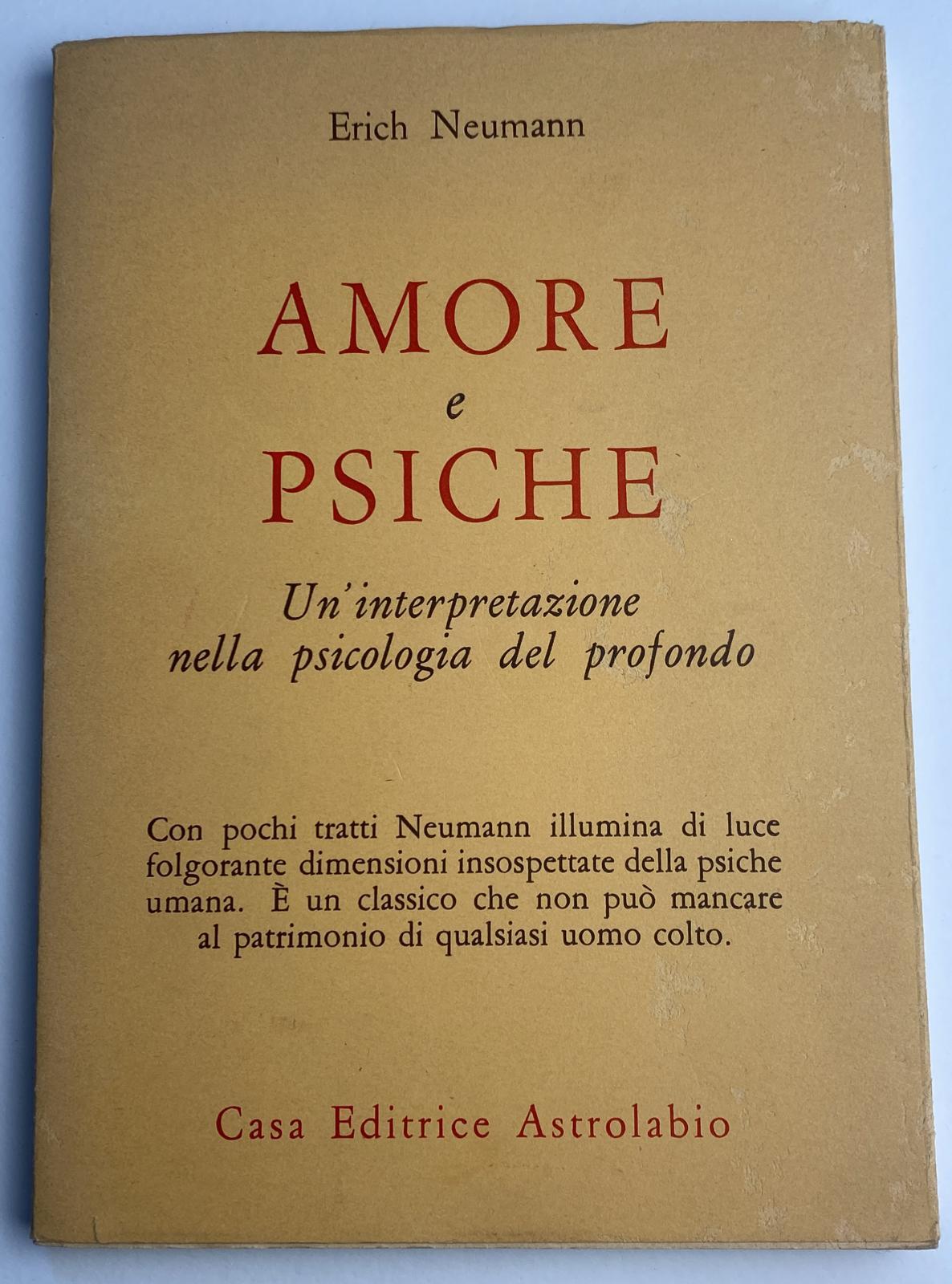 Amore e Psiche. Un'interpretazione nella psicologia del profondo - copertina