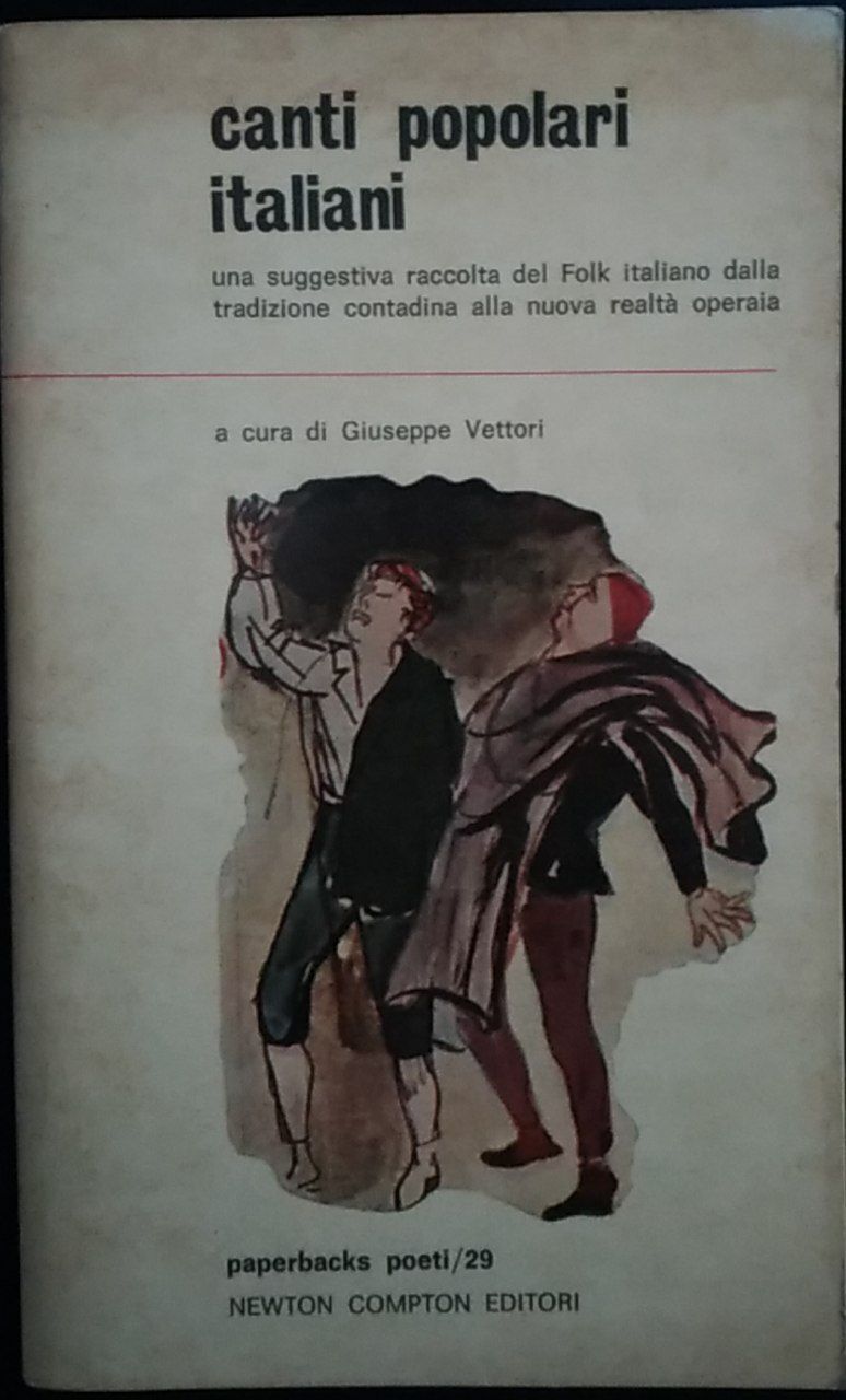 Canti popolari italiani - copertina