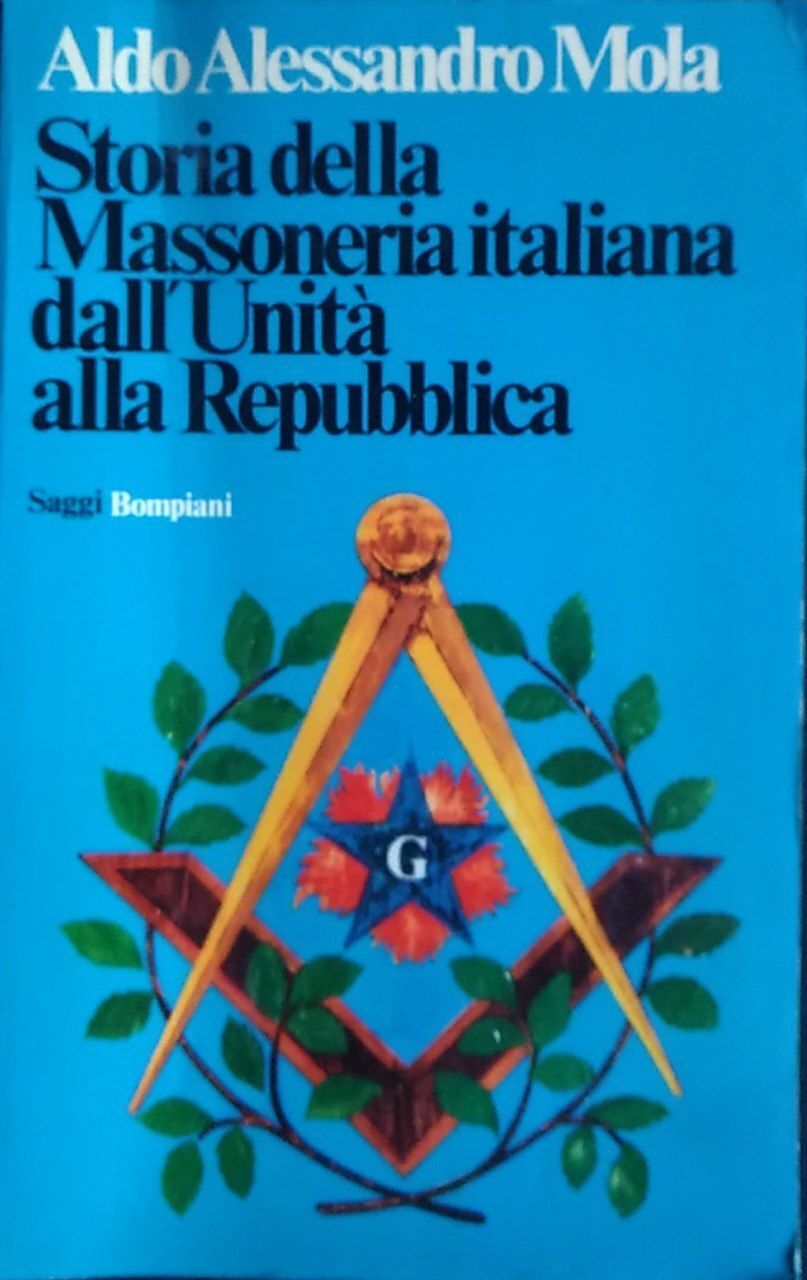 Storia della Massoneria italiana dall'Unità alla Repubblica - copertina