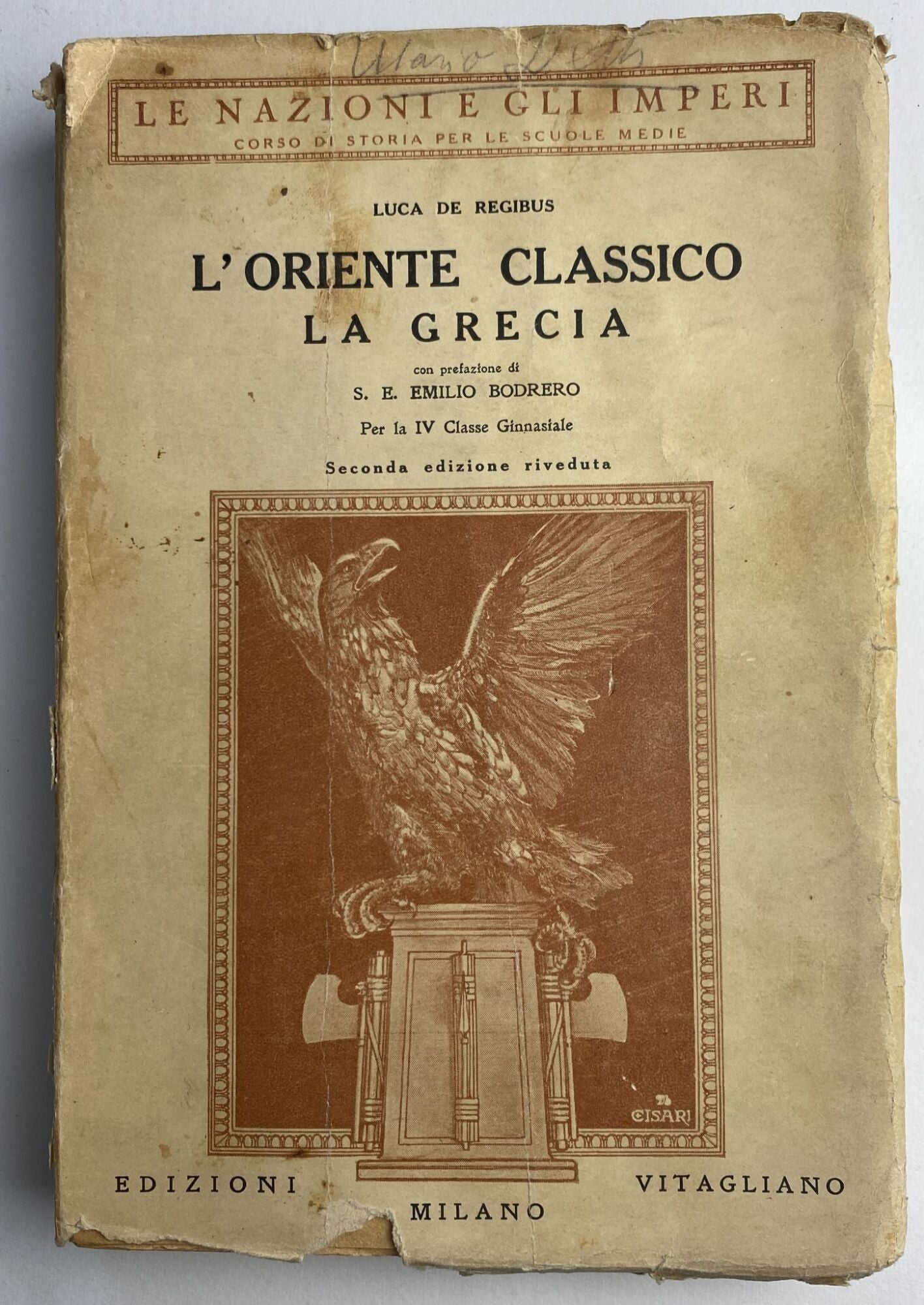 L'oriente classico. La Grecia - copertina