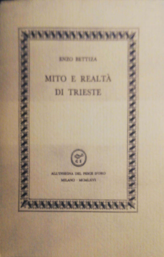 Mito e realtà di Trieste - copertina