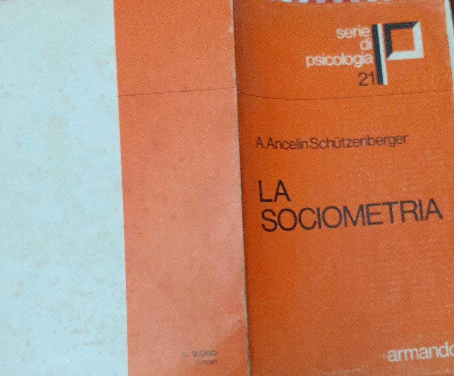 La Sociometria - copertina