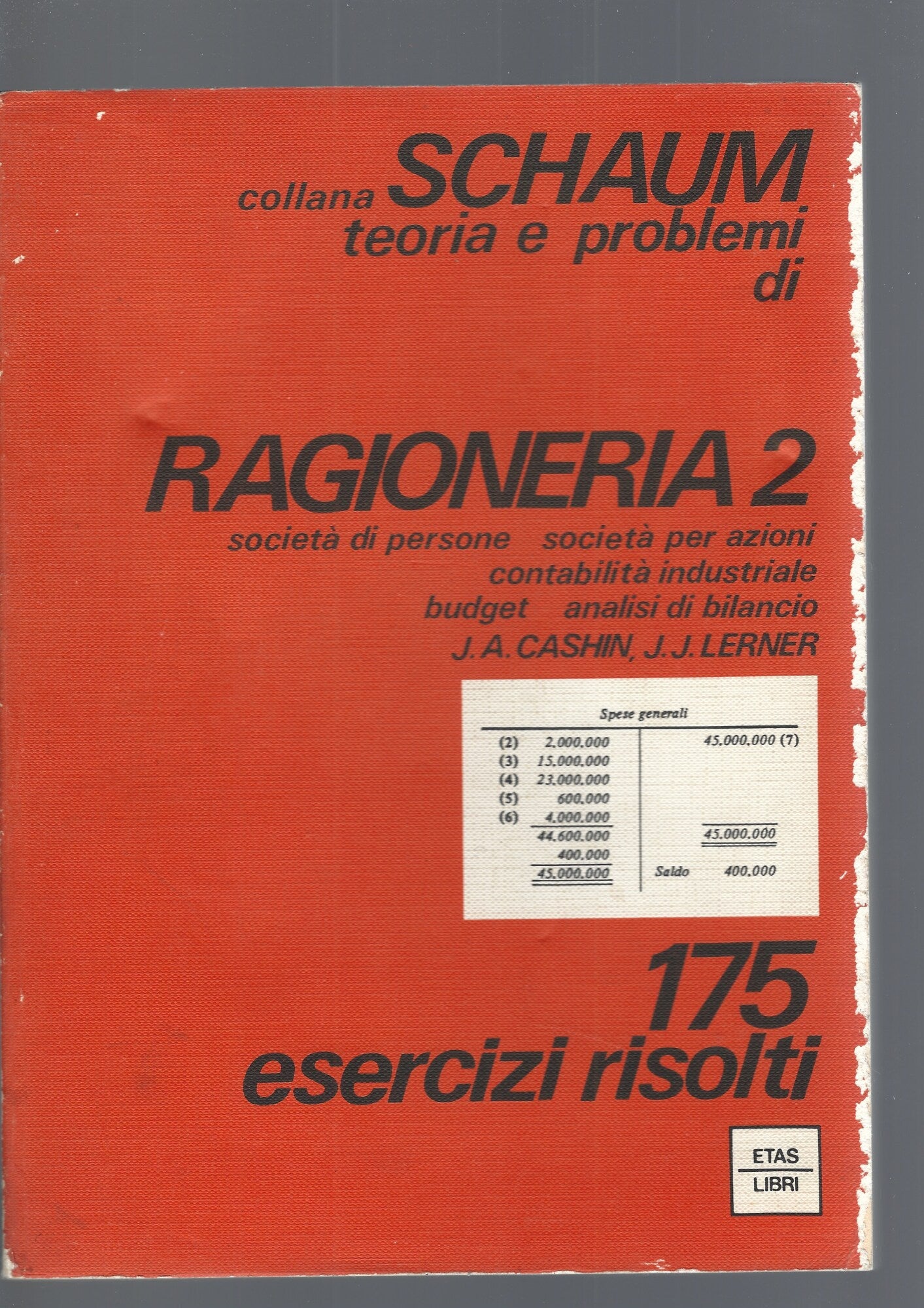 RAGIONERIA 2 - copertina