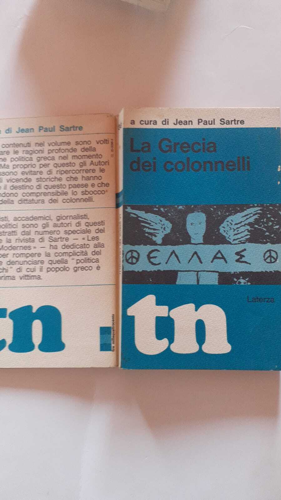 La Grecia dei colonnelli - copertina