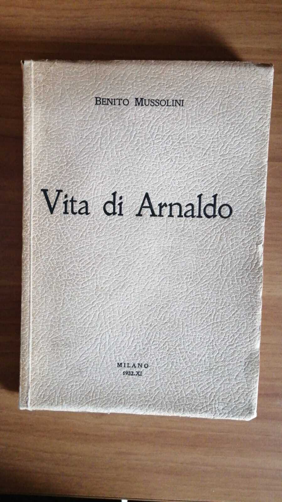 Vita di Arnaldo - copertina