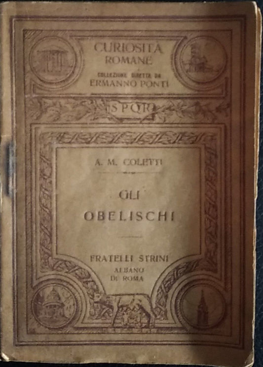 Gli obelischi - copertina