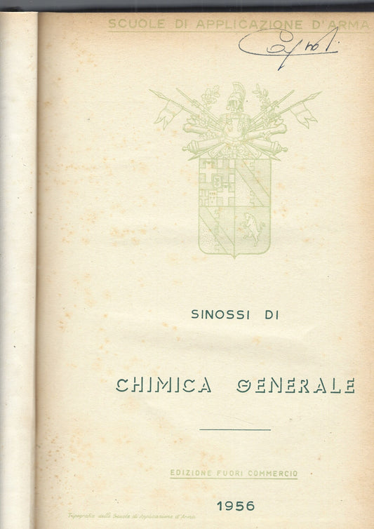 SINOSSI DI CHIMICA GENERALE - copertina