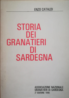 Storia dei granatieri di Sardegna - copertina