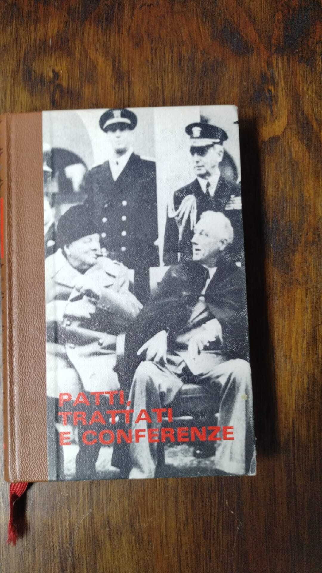 PATTI TRATTATI E CONFERENZE - copertina
