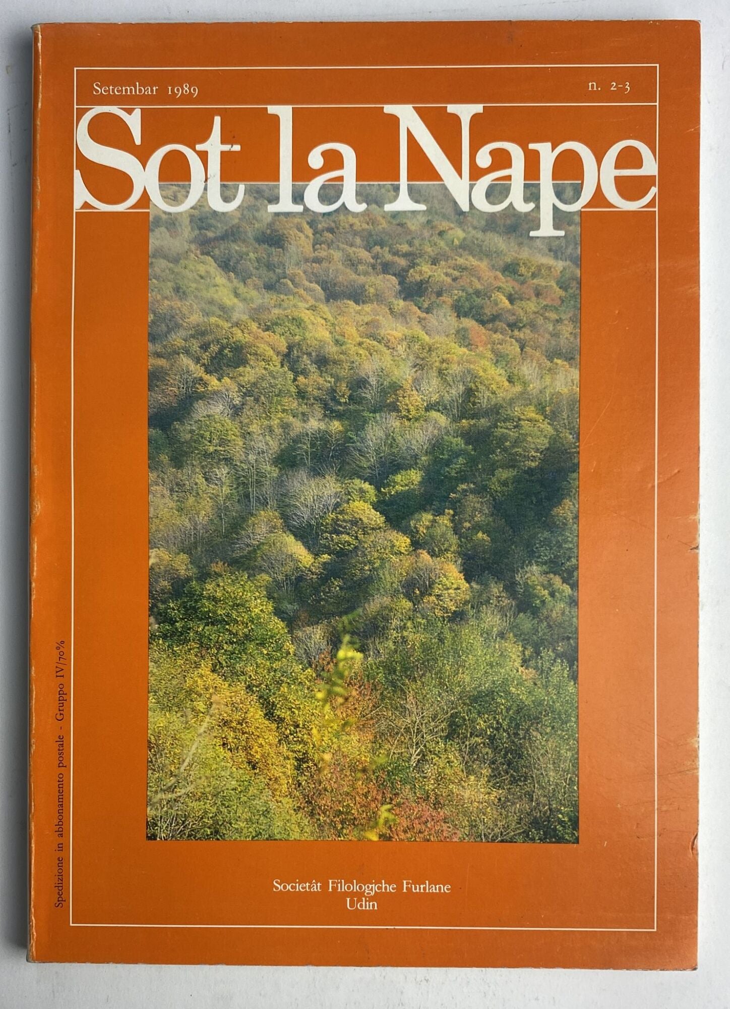 Sot la Nape 1989 (2 volumi) - copertina
