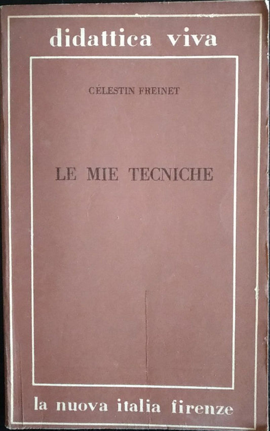 Le mie tecniche - copertina