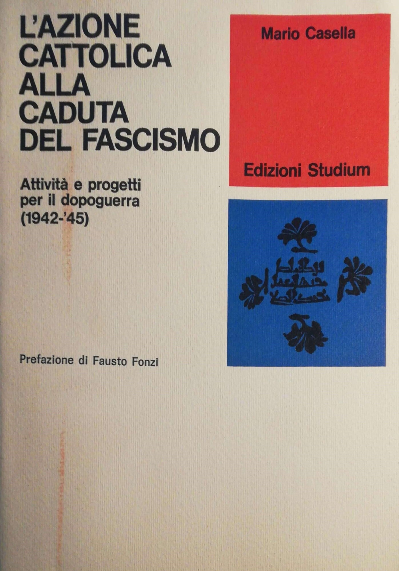 L'azione cattolica alla caduta del fascismo - copertina