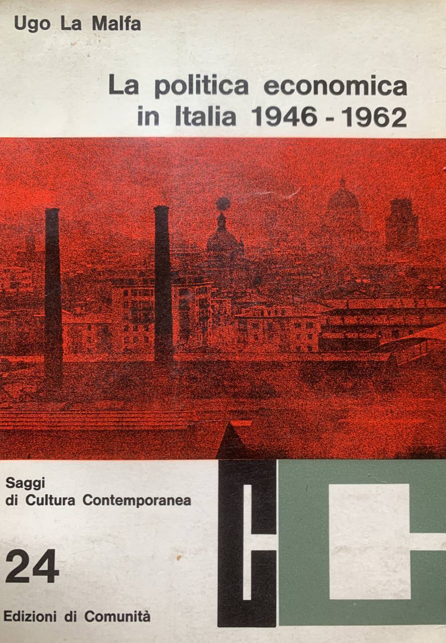 La politica economica in Italia 1946 - 1962 - copertina
