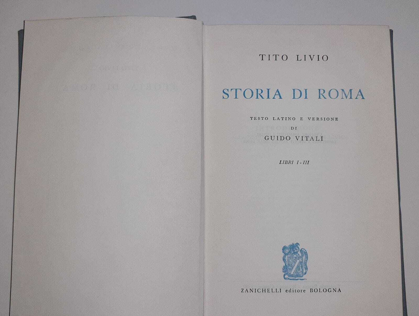 Storia di Roma. Libri I-III - copertina