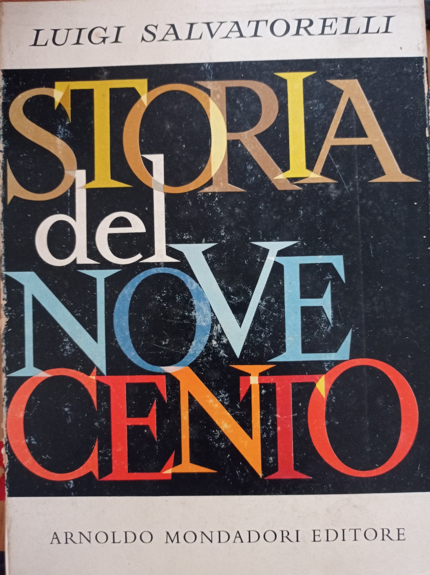 Storia del Novecento - copertina