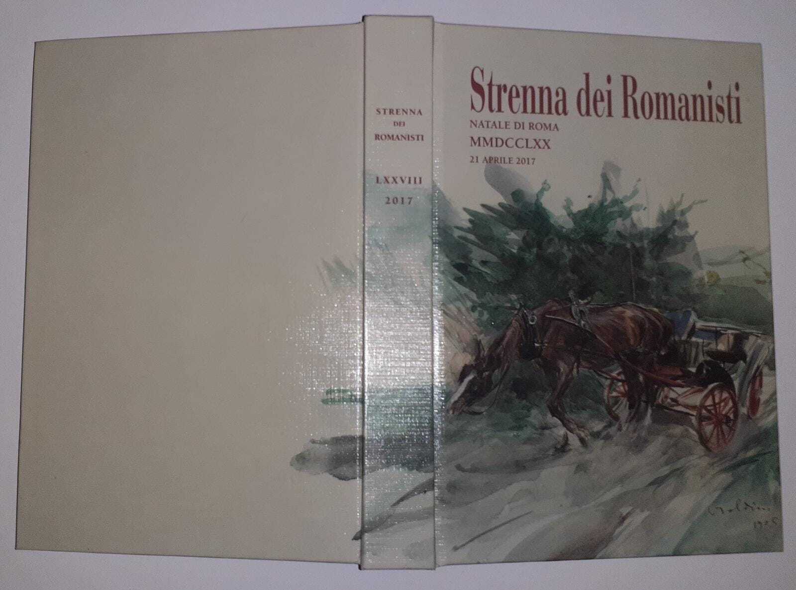Strenna dei romanisti Natali di Roma - copertina