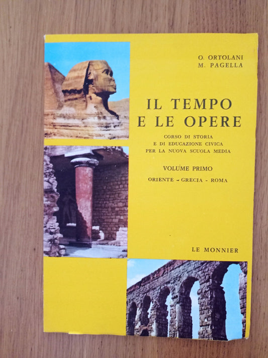 Il tempo e le opere Vol. I - copertina