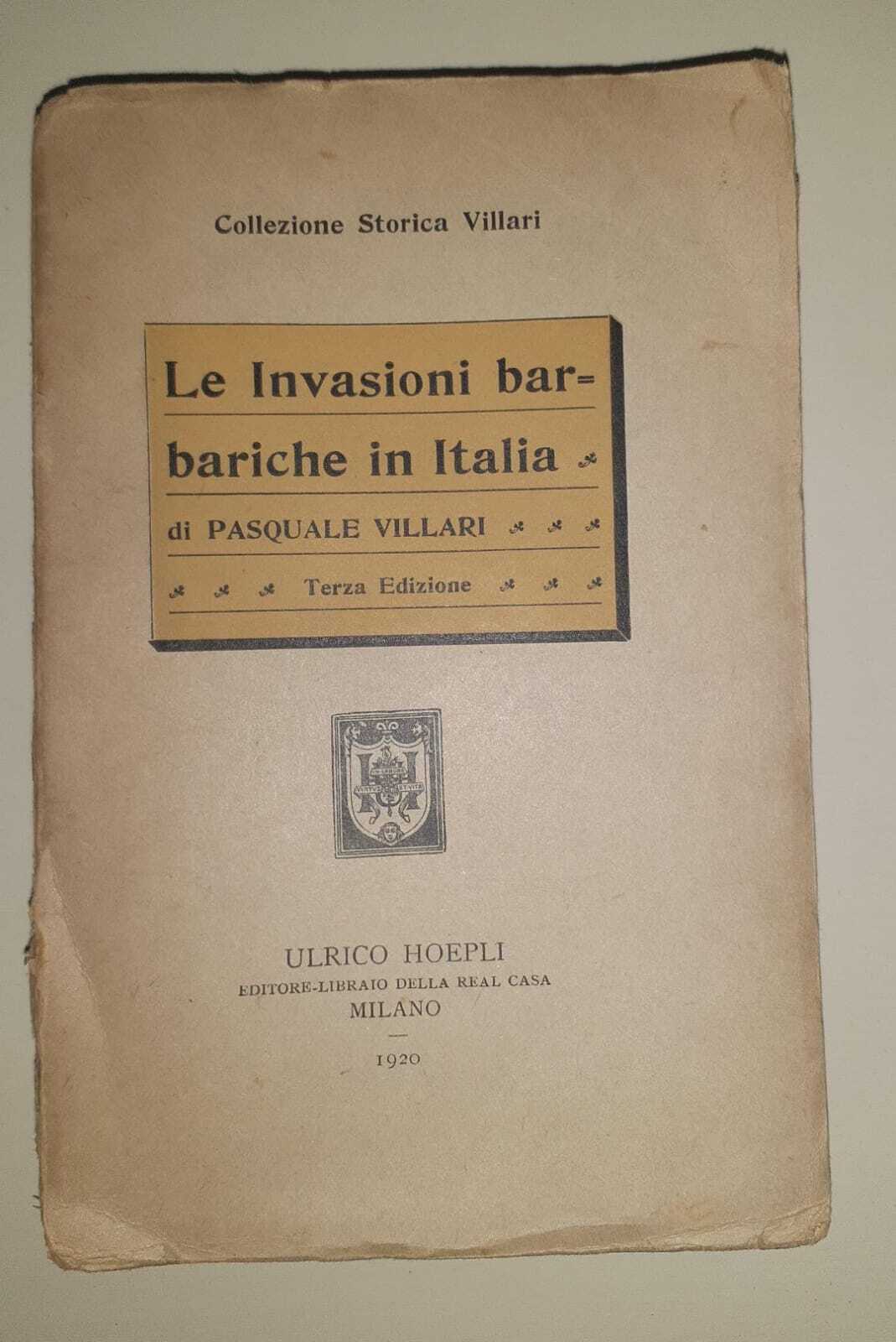 Le Invasioni barbariche in Italia - copertina