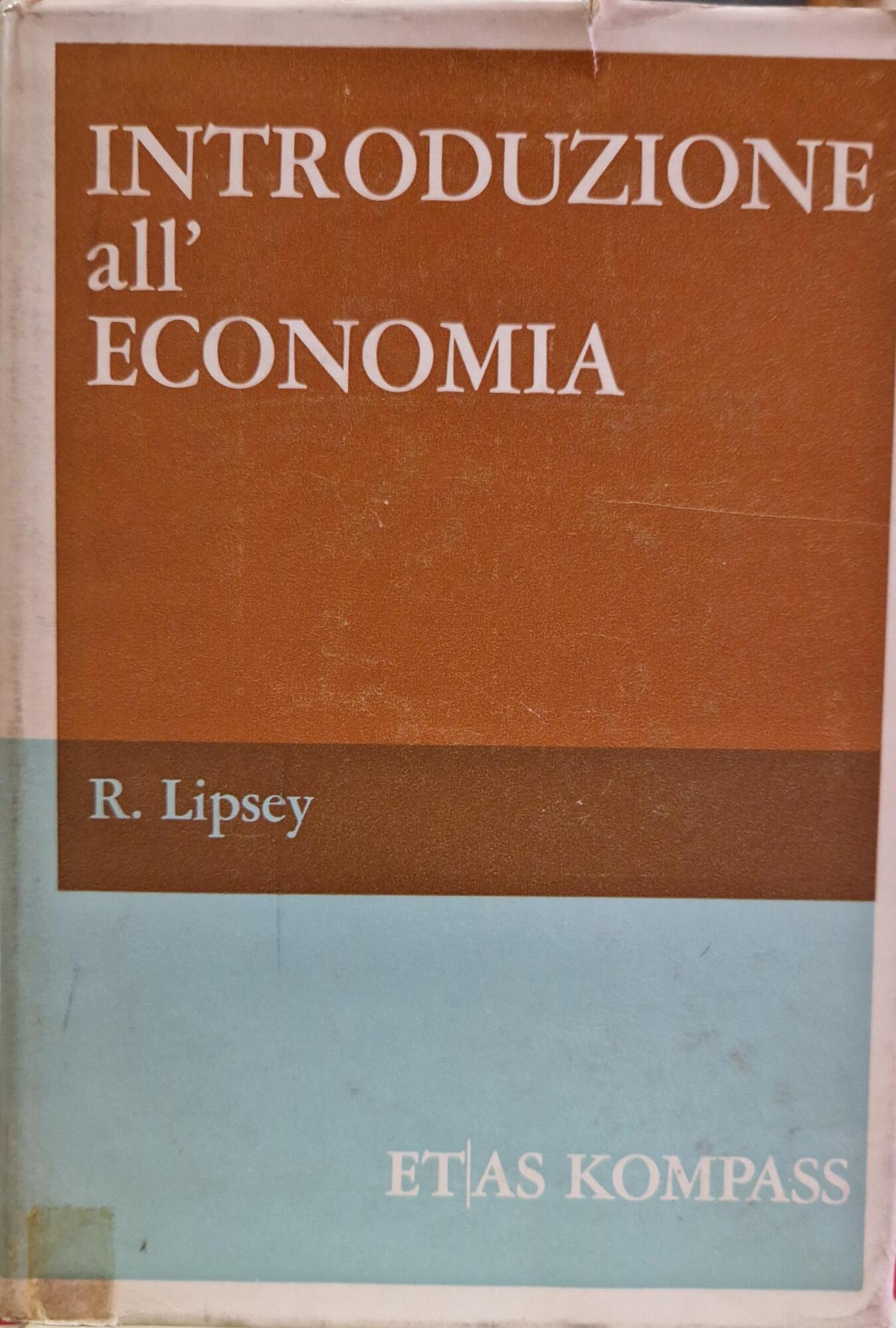 Introduzione all'economia - copertina