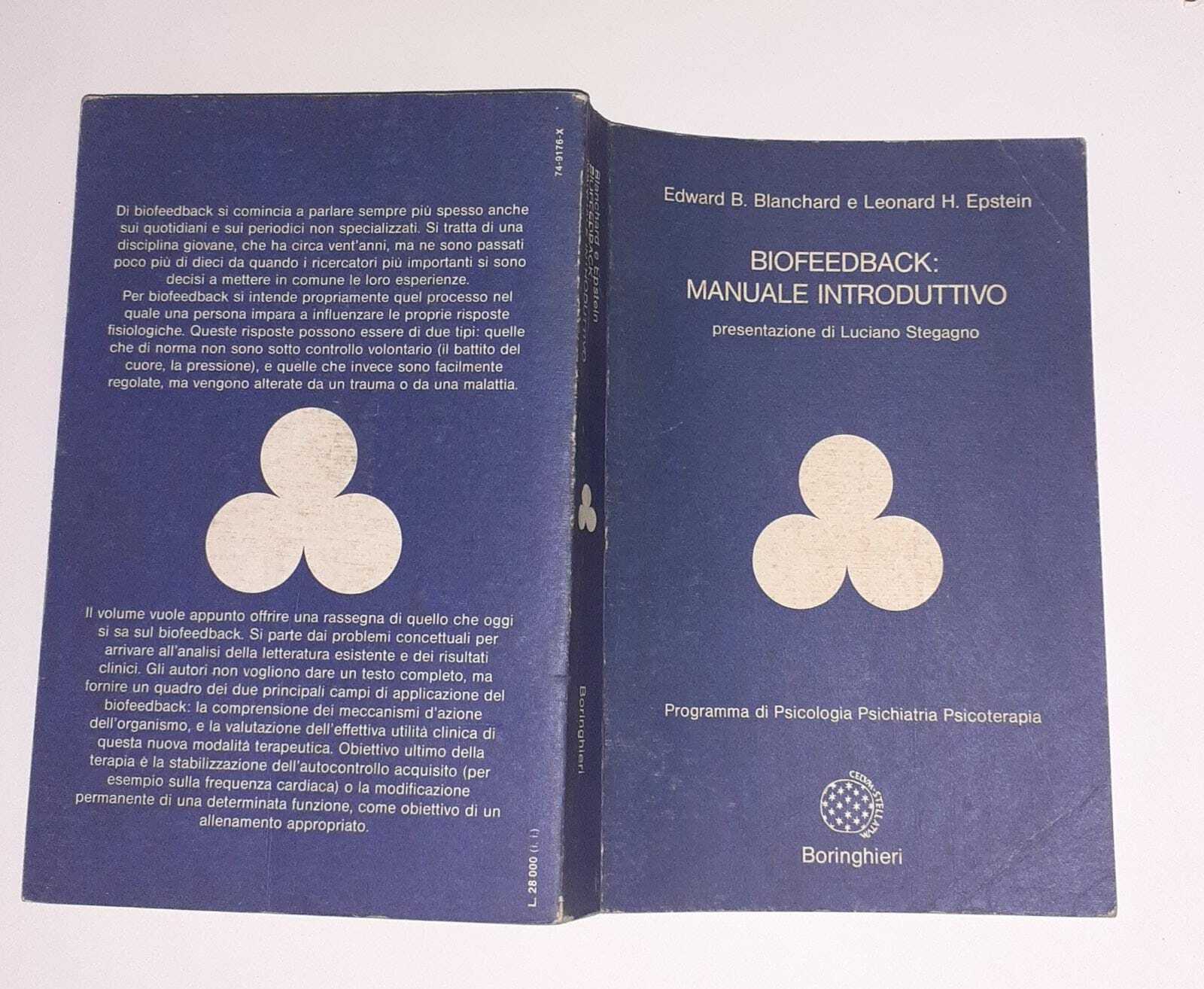 Biofeedback: manuale introduttivo - copertina