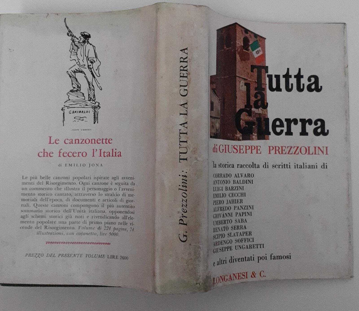 Tutta la guerra. Antologia del popolo italiano sul fronte e nel paese - copertina
