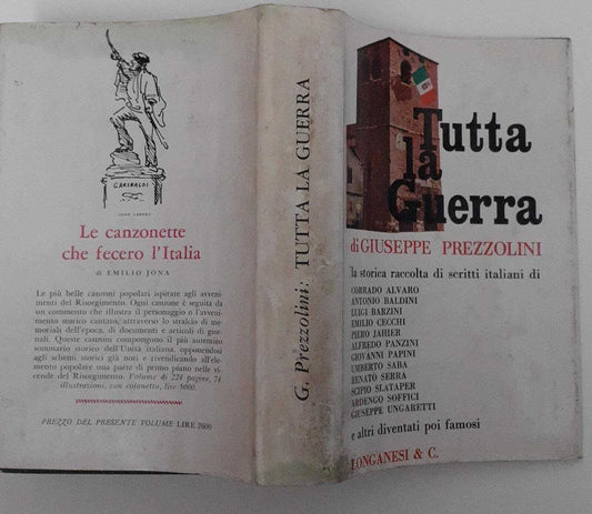Tutta la guerra. Antologia del popolo italiano sul fronte e nel paese - copertina