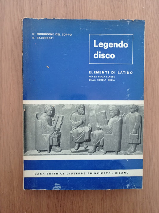 Legendo disco. Elementi di latino - copertina