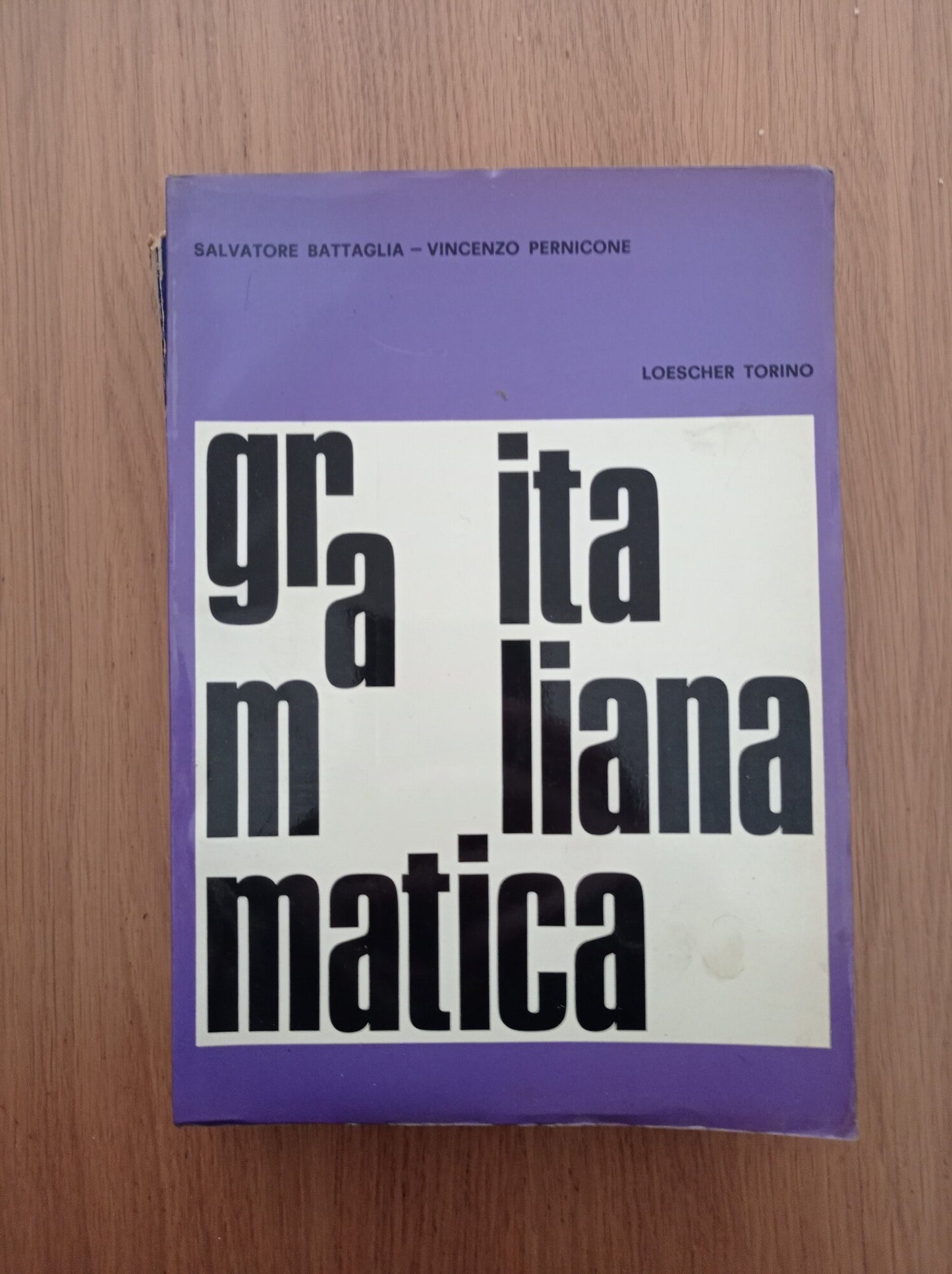 Grammatica italiana - copertina