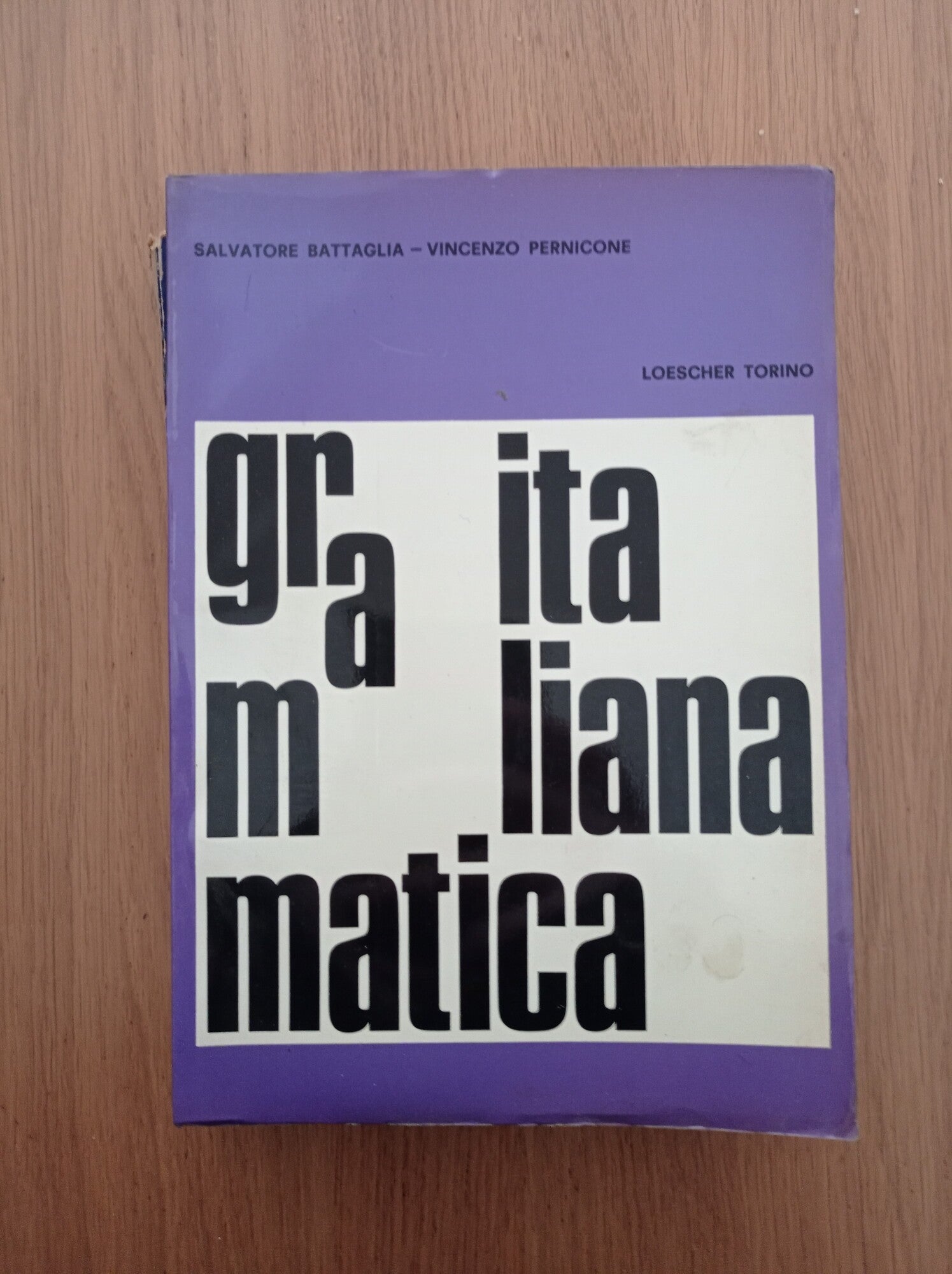 Grammatica italiana - copertina