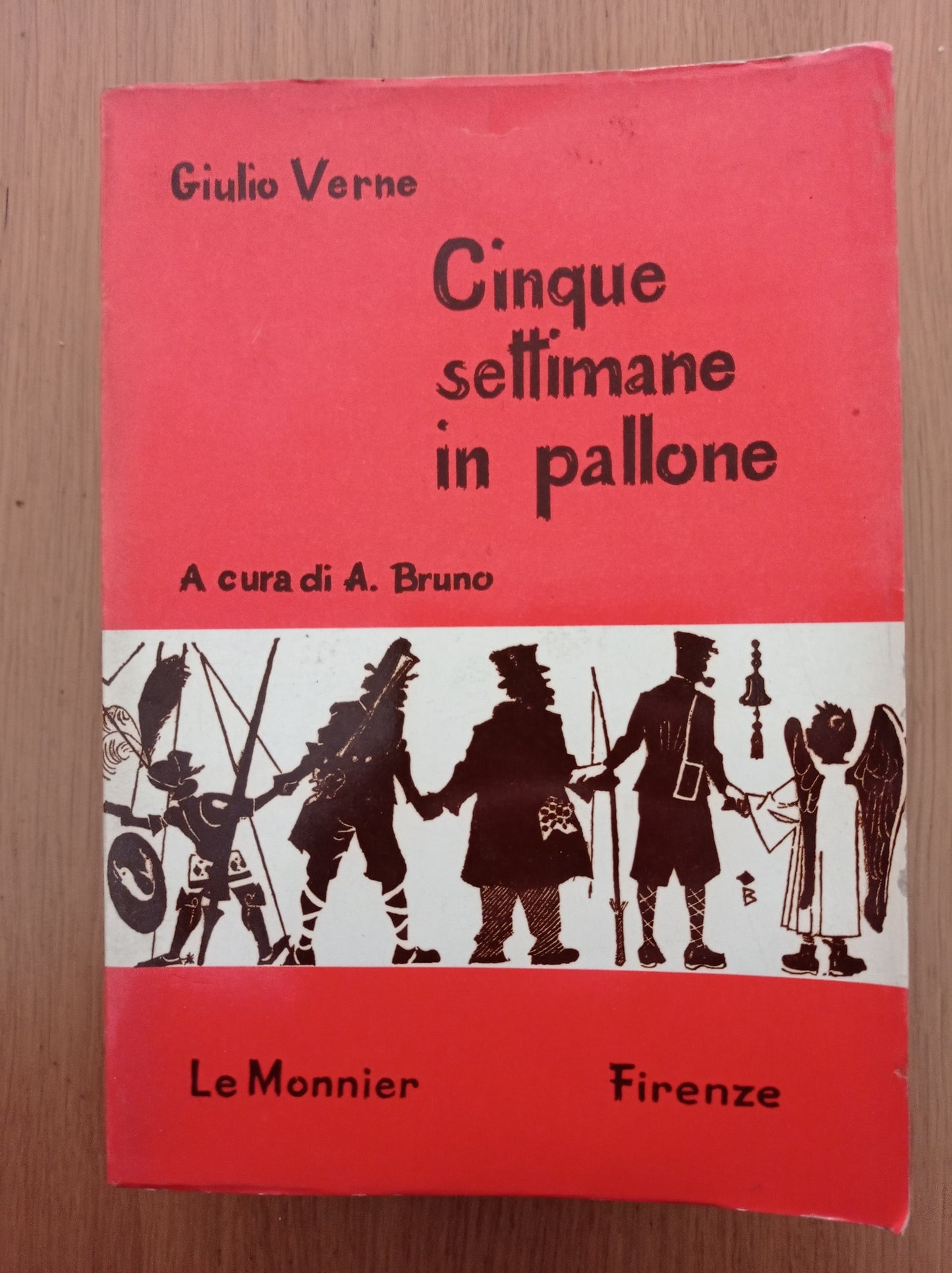 Cinque settimane nel pallone - copertina