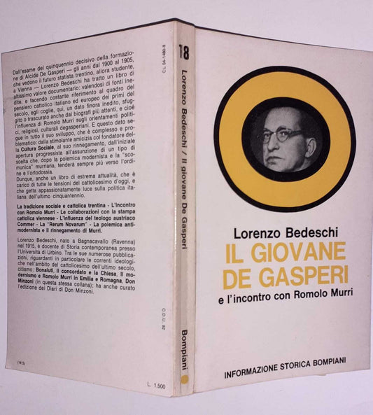 Il giovane De Gasperi e l'incontro con Romolo Murri - copertina
