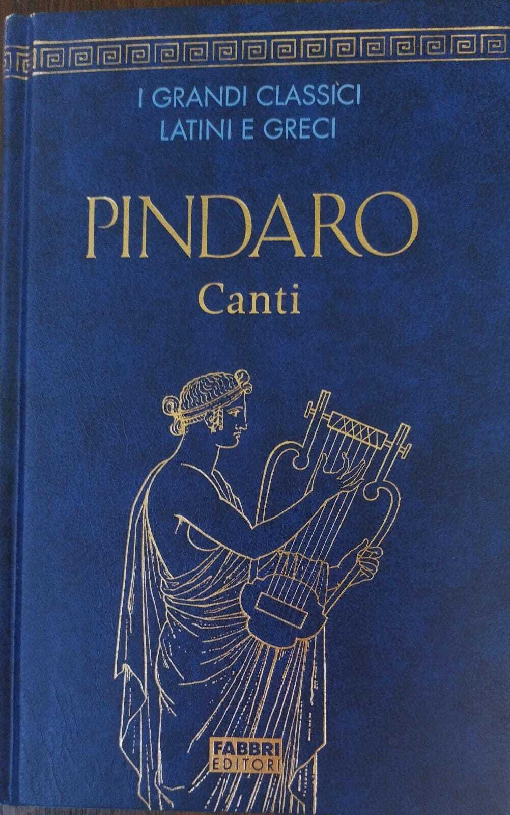 PINDARO Canti - copertina