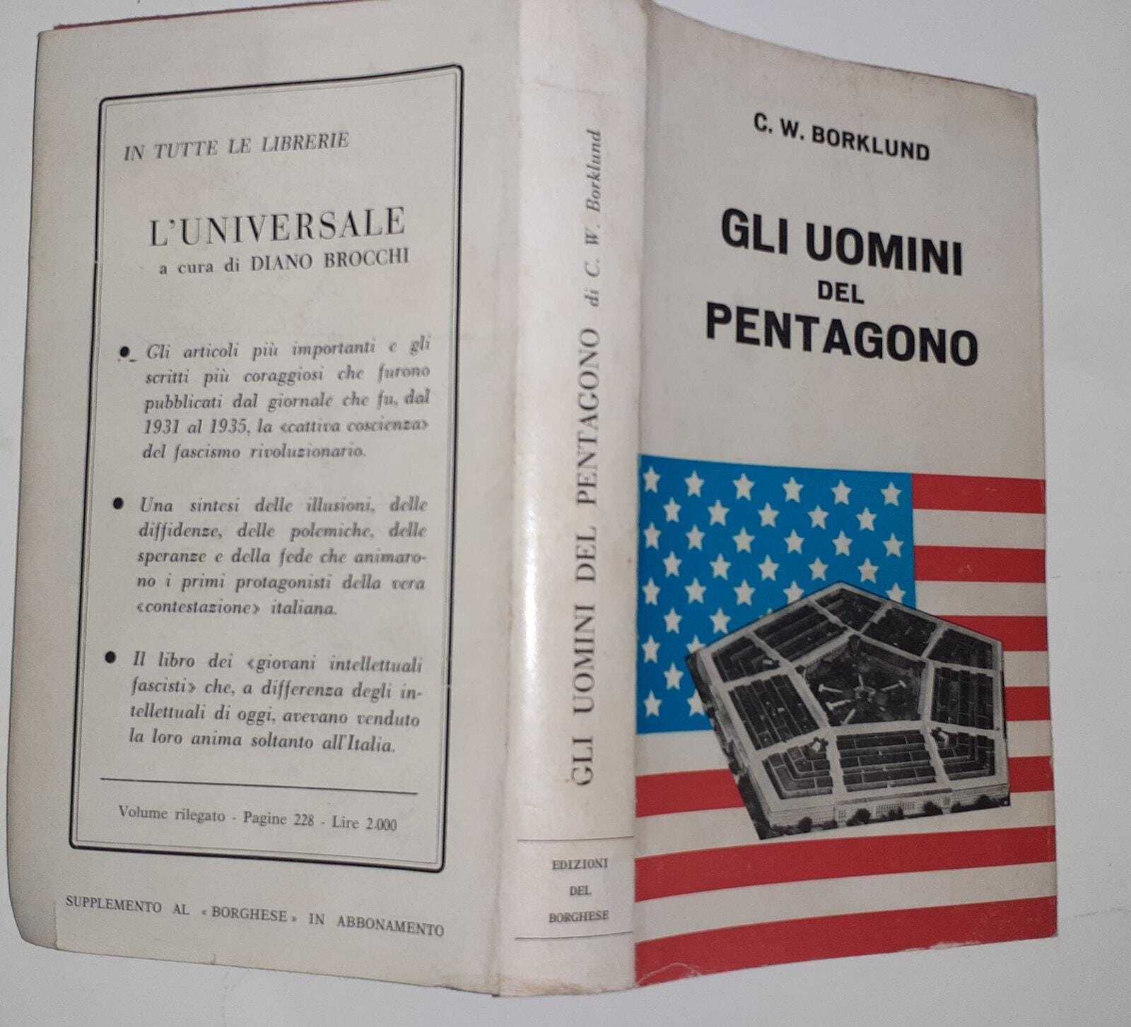 Gli uomini del Pentagono - copertina