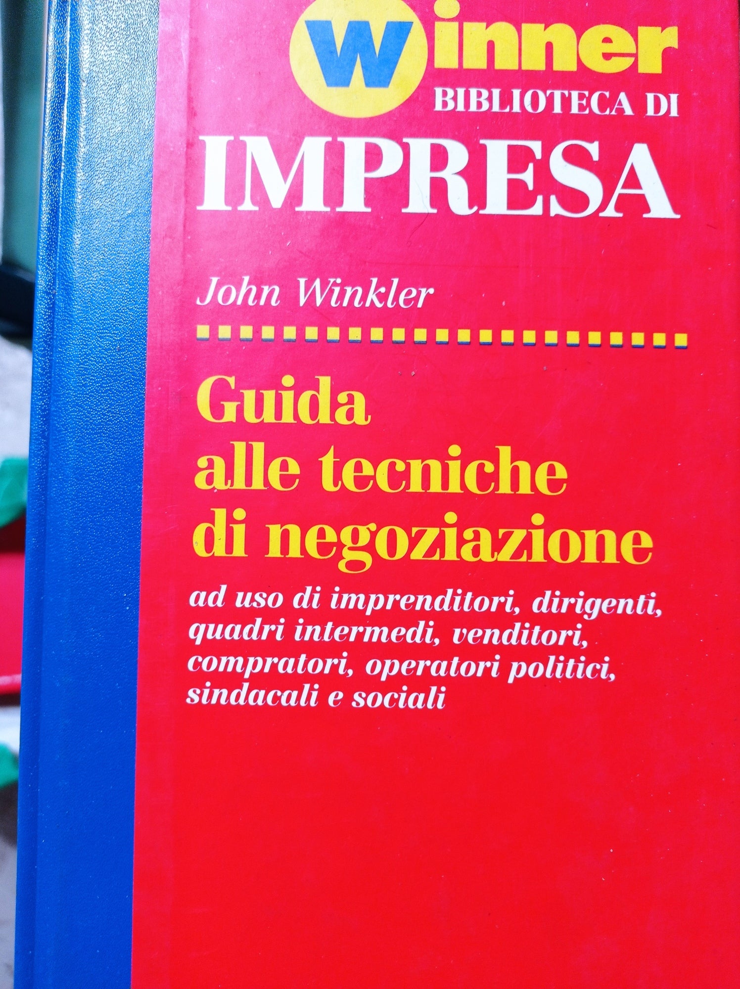 Guida alle tecniche di negoziazione - copertina