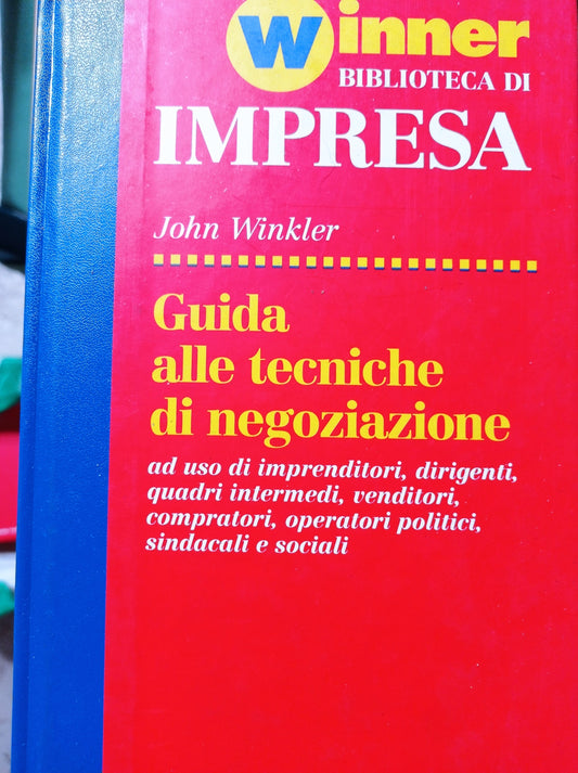 Guida alle tecniche di negoziazione - copertina