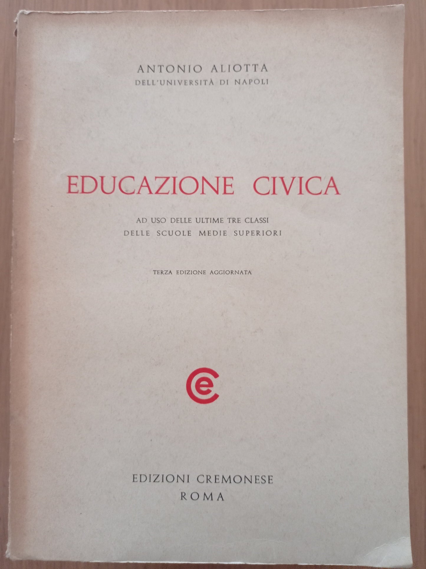 Educazione civica - copertina