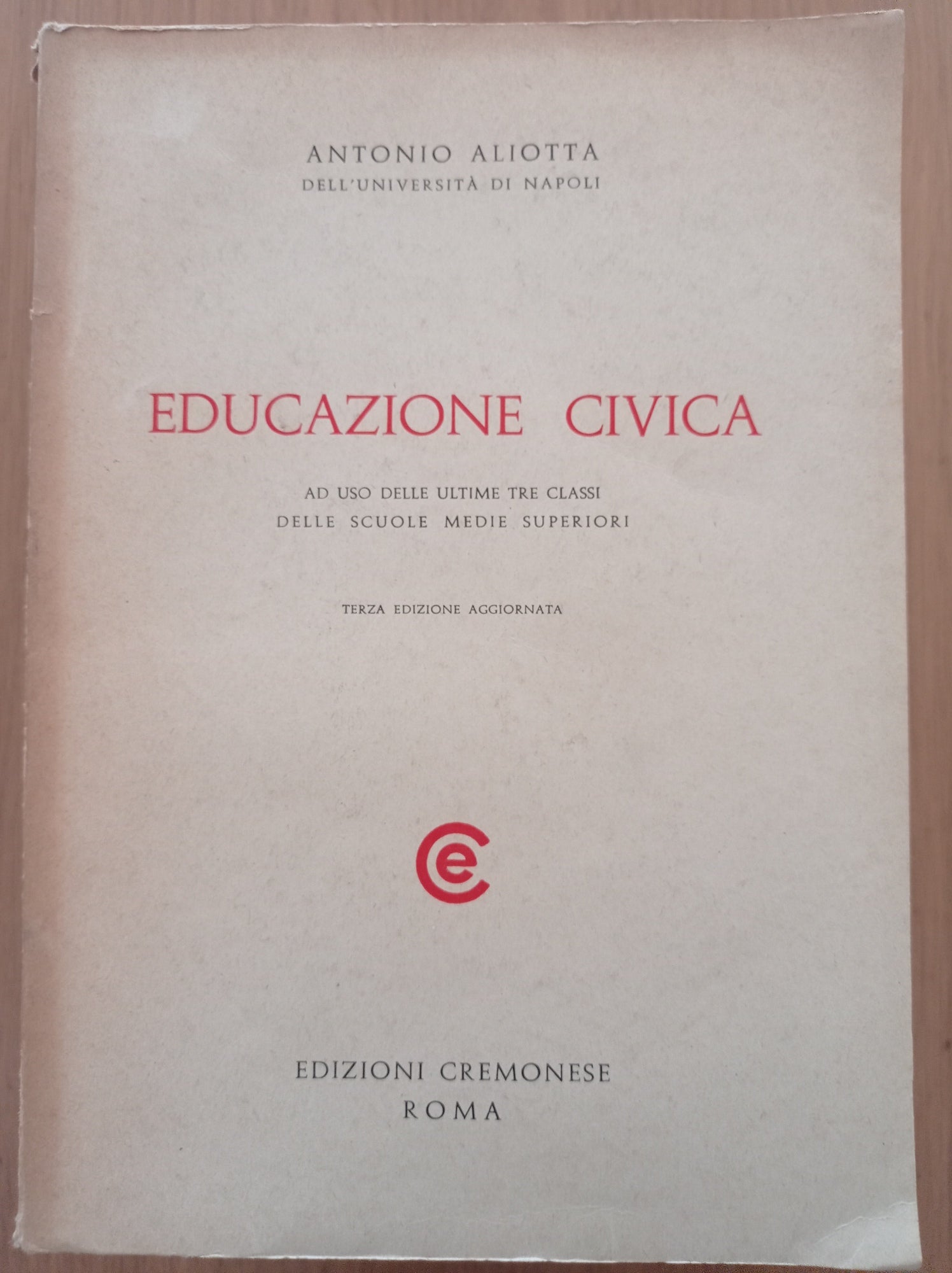 Educazione civica - copertina