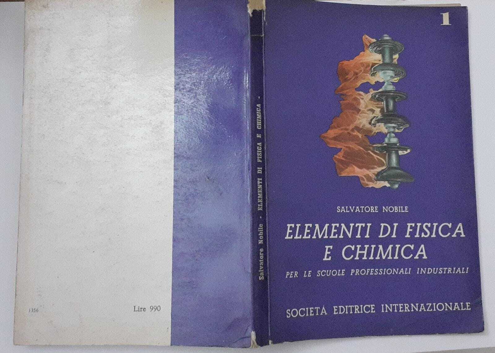 Elementi di fisica e chimica. Volume II - copertina