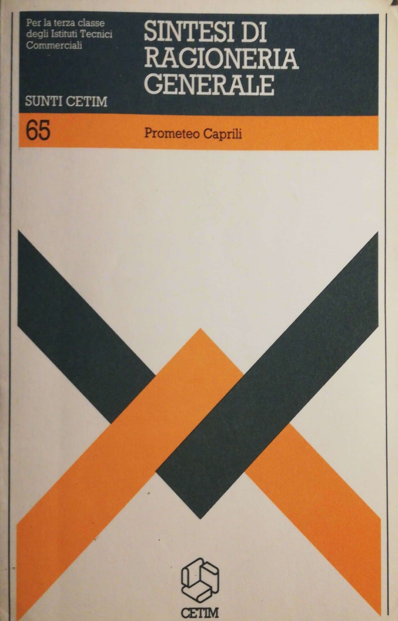 Sintesi di ragioneria generale - copertina