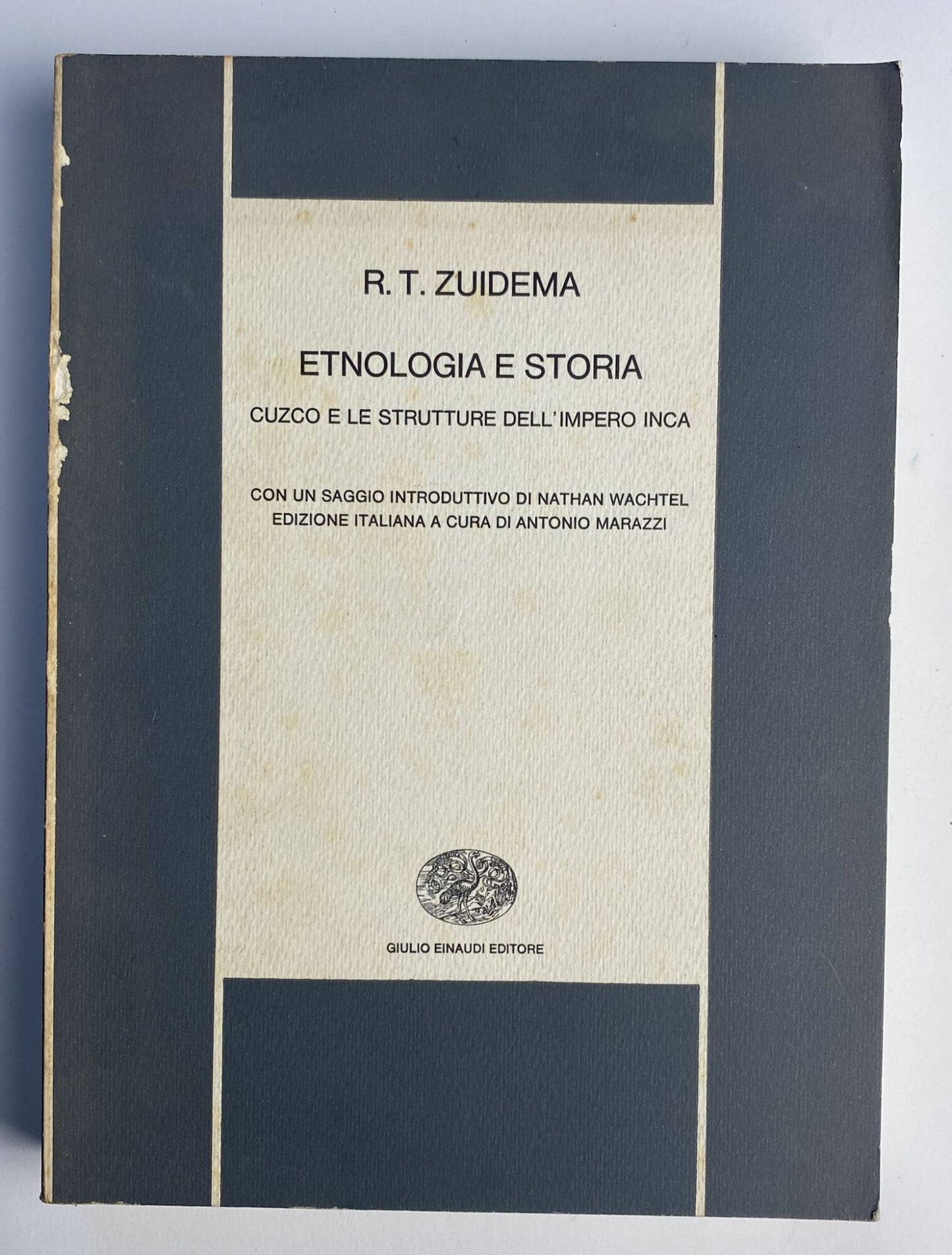 Etnologia e Storia. Cuzco e le strutture dell'impero Inca - copertina