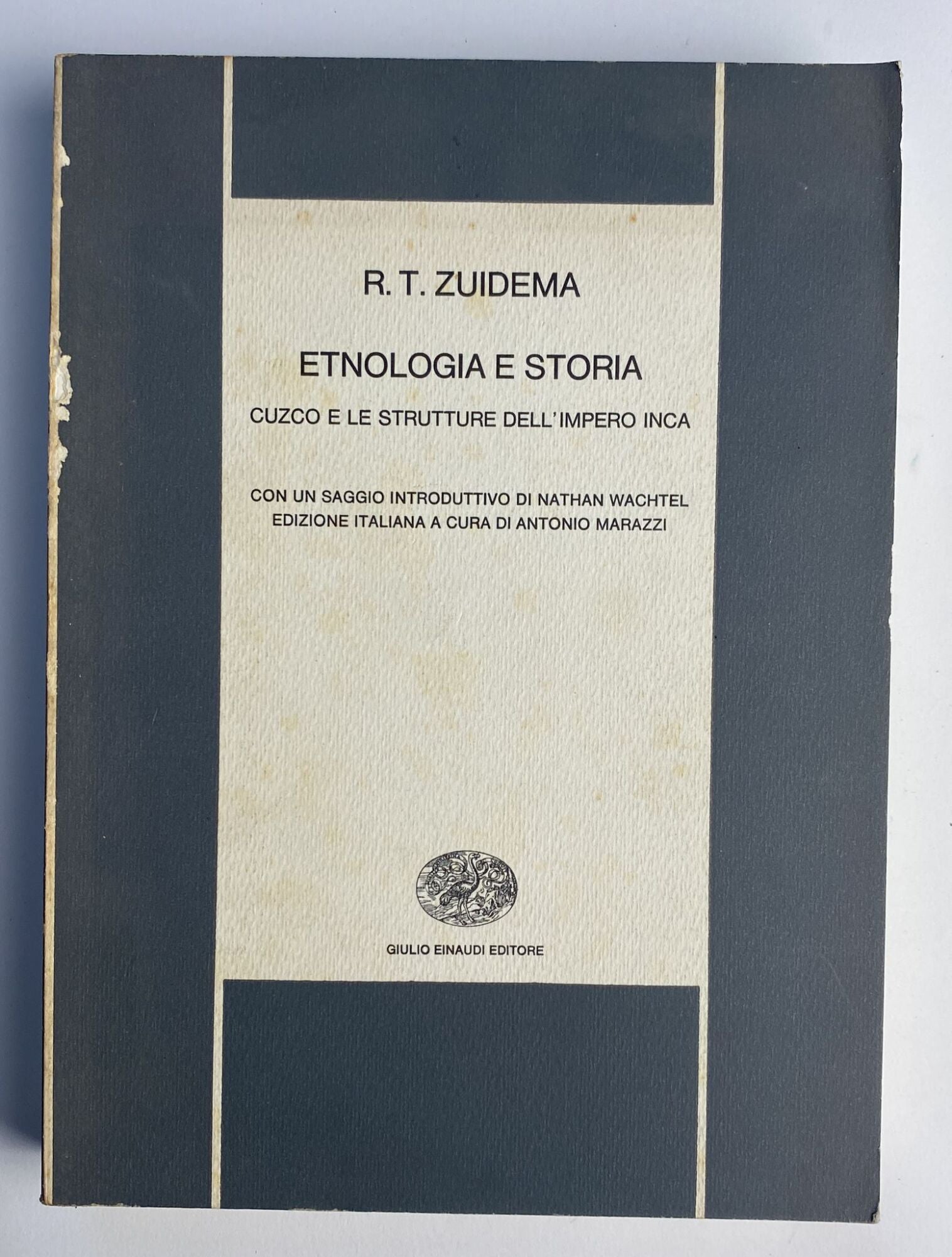Etnologia e Storia. Cuzco e le strutture dell'impero Inca - copertina