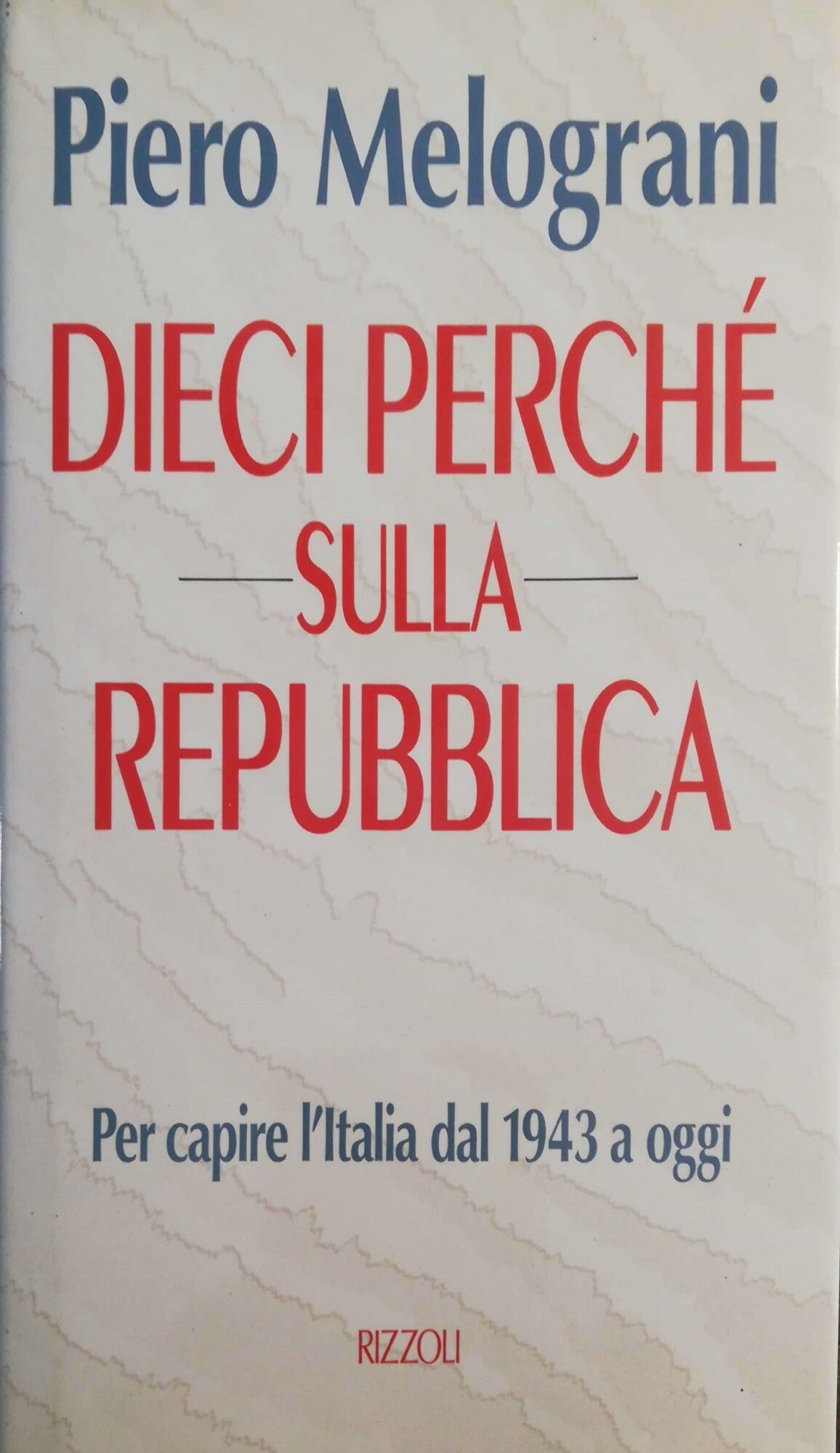 Dieci perché sulla Repubblica - copertina