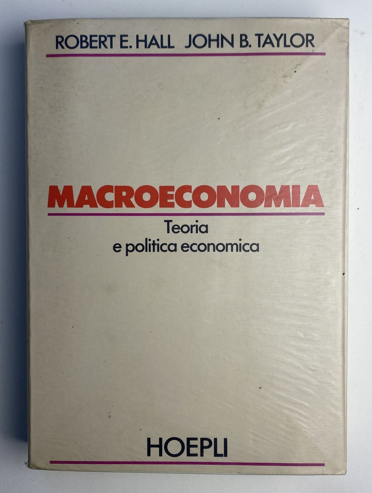 Macroeconomia. Teoria politica economica - copertina