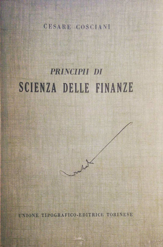 Principi di scienza delle finanze - copertina