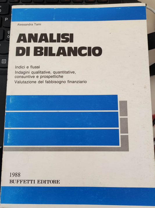 Analisi di bilancio - copertina