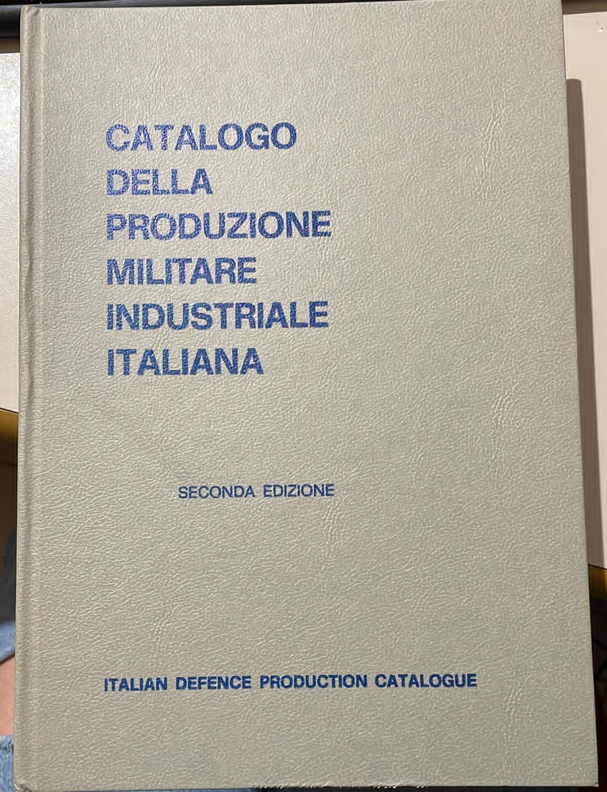 Catalogo della produzione militare industriale italiana. - copertina