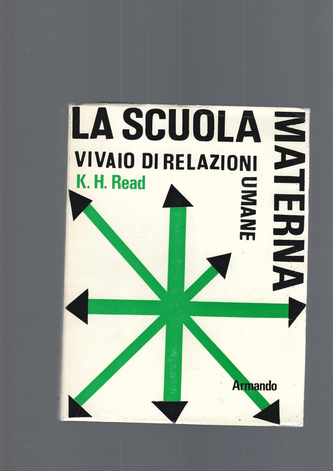 LA SCUOLA MATERNA VIVAIO DI RELAZIONI UMANE - copertina
