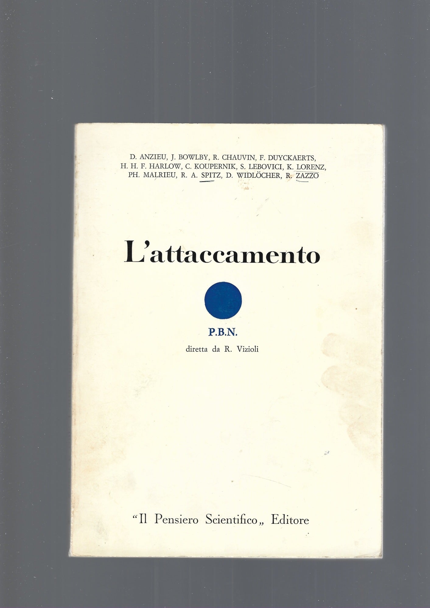 L' ATTACCAMENTO - copertina