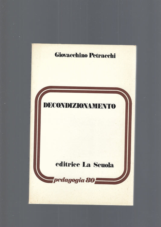 DECONDIZIONAMENTO - copertina
